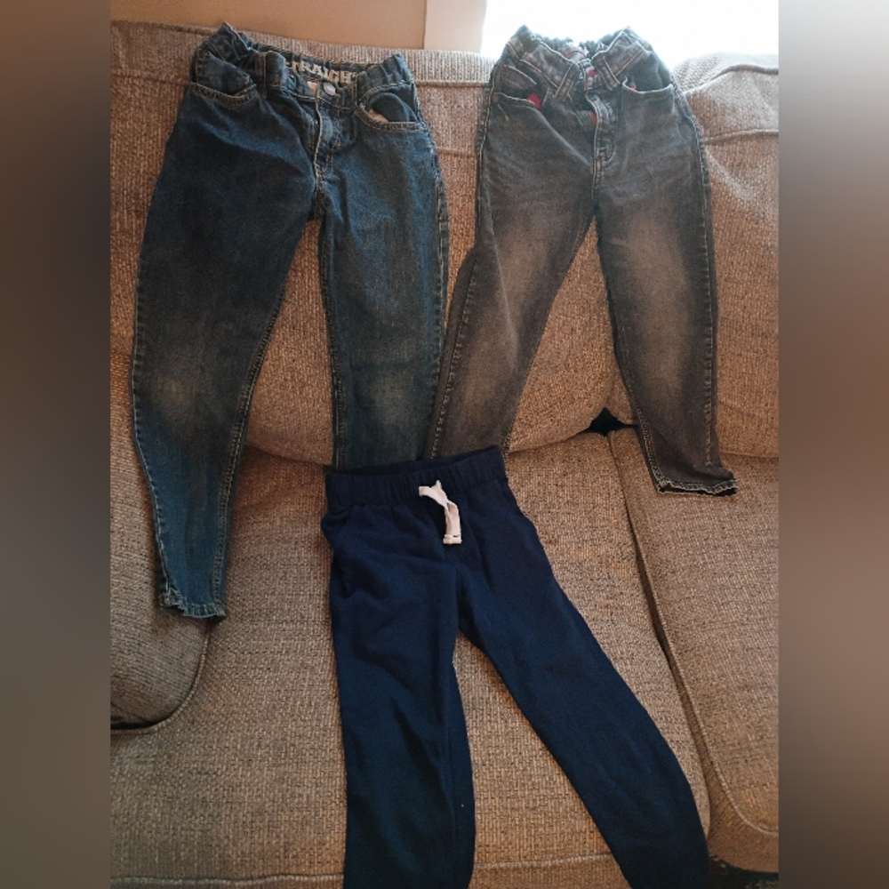 Carter's Blue and Navy Kids Jeans Set